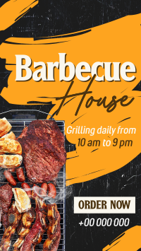 Barbecue House Bold TikTok Video Image Preview