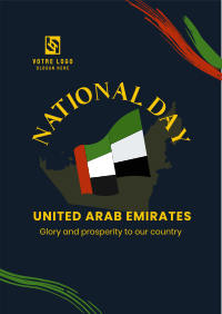 National UAE Flag Flyer Image Preview