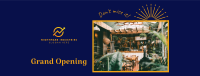 Bistro Grand Opening Facebook cover Image Preview
