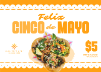 Playful Cinco De Mayo Postcard Image Preview