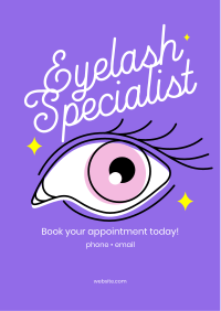 Eyelash Specialist Flyer Design
