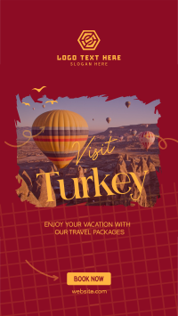 Turkey Travel YouTube Short Design