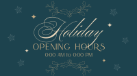 Elegant Holiday Opening Animation Image Preview
