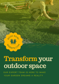 Expert Landscaping Service Poster Image Preview