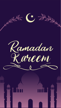 Ramadan Mosque Greeting Instagram story Image Preview