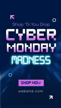 Cyber Monday Madness Instagram Reel Design