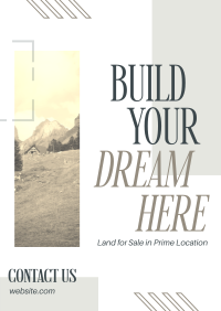 Build Dream Sale Flyer Image Preview