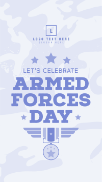 Armed Forces Appreciation Facebook Story Design