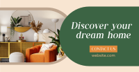 Dream Home Real Estate Facebook Ad Design