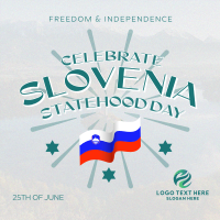 Slovenia Statehood Celebration Instagram post Image Preview