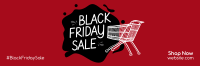 Black Friday Doodle Twitter header (cover) Image Preview
