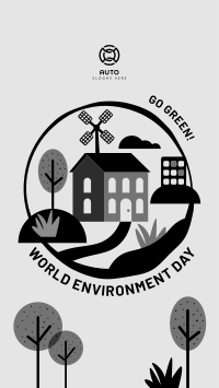 Green Home Environment Day  Instagram story Image Preview