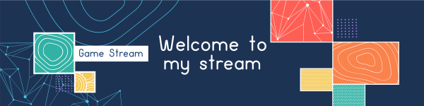 Game Stream Twitch Banner Design Image Preview