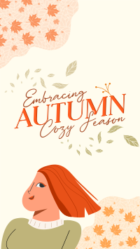 Cozy Autumn Season YouTube Short Design