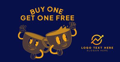 Coffee Buy One Get One  Facebook ad Image Preview