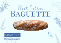 Best Selling Baguette Postcard Image Preview