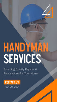 Handyman Services Instagram Story Design