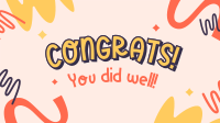 To Your Well-deserved Success Facebook event cover Image Preview