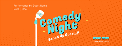Stand Up Comedy Facebook cover Image Preview