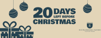 Exciting Christmas Countdown Facebook Cover Image Preview