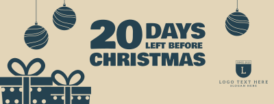 Exciting Christmas Countdown Facebook cover Image Preview