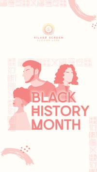 African Black History Instagram Story Design