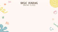 Reading Class Zoom Background Image Preview