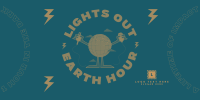 Earth Hour Lights Out Twitter post Image Preview