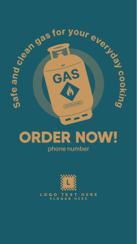 Order Your LPG Now Instagram story Image Preview