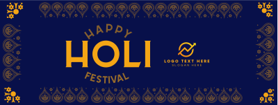 Holi Fest Facebook cover Image Preview