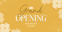 Crown Grand Opening Facebook Ad Design