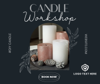 Candle Light Facebook Post Design