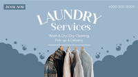 Dry Cleaning Service Facebook event cover Image Preview