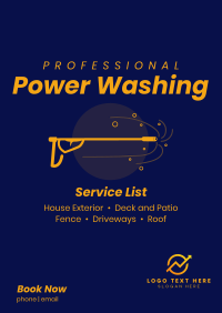 Power Washing Professionals Poster Image Preview