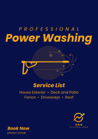 Power Washing Professionals Poster Image Preview