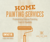 Home Painting Services Facebook Post Design