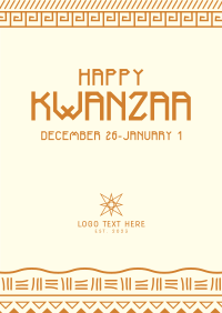Kwanzaa Engraving Poster Image Preview