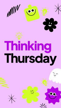 Thinking Thursdays Facebook Story Design