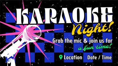 Pop Karaoke Night Facebook event cover Image Preview