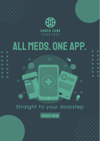 Meds Straight To Your Doorstep Poster Image Preview