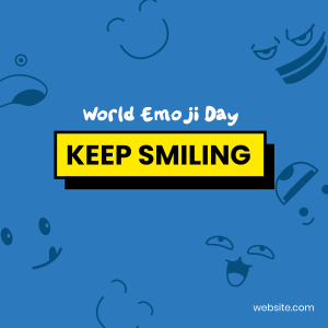 Keep Smiling Instagram post Image Preview