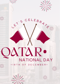 Qatar Independence Day Flyer Image Preview