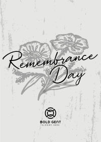 Remembrance Poppies Poster Image Preview