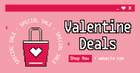 Pixel Shop Valentine Facebook Ad Design