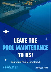 Pool Maintenance Service Poster Image Preview