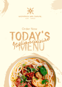 Famous Parmigiana Taste Flyer Design