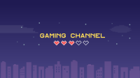 Cute 8 Bit  YouTube Banner Design