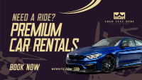Premium Car Rentals Animation Design