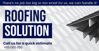 Roofing Solution Facebook Ad Design