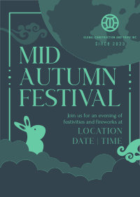 Mid Autumn Bunny Poster Image Preview